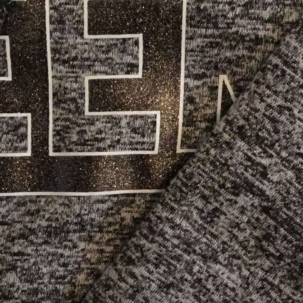 Black and white Cheer Sweater (like new) - Picture 3 of 5